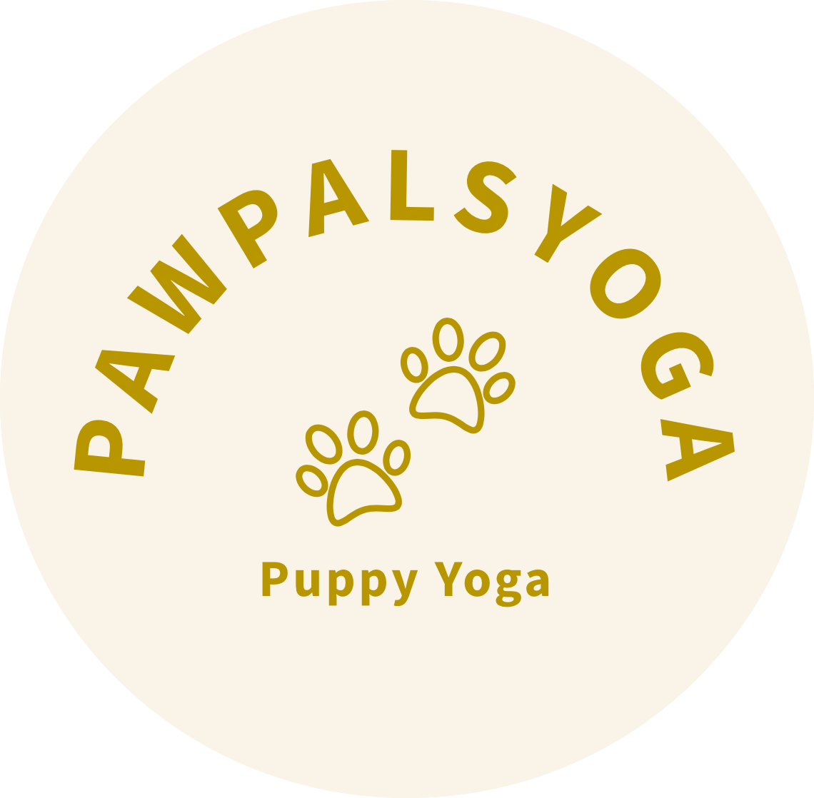 PawPals Puppy Yoga branded logo