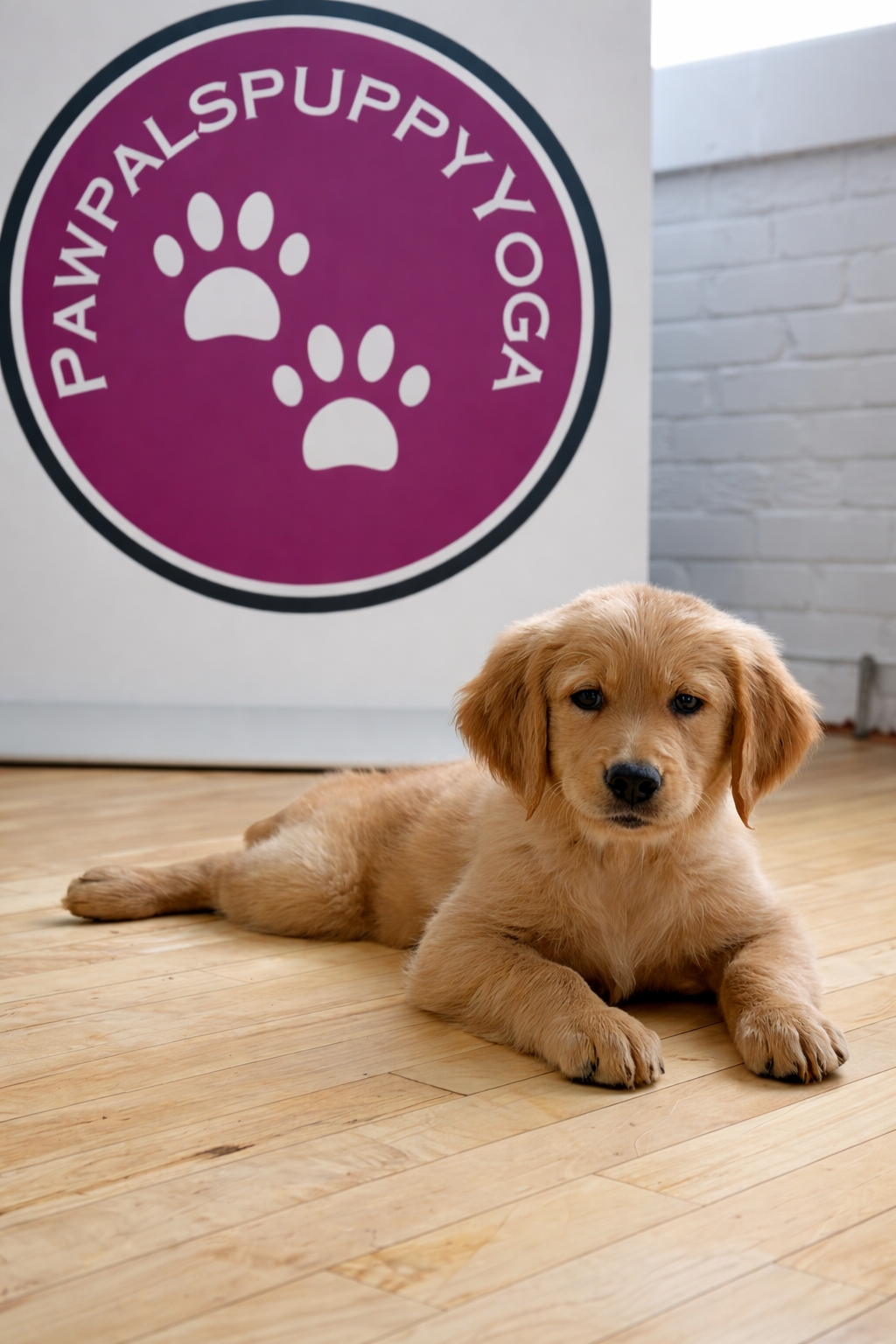 golden retriever puppy yoga in toronto